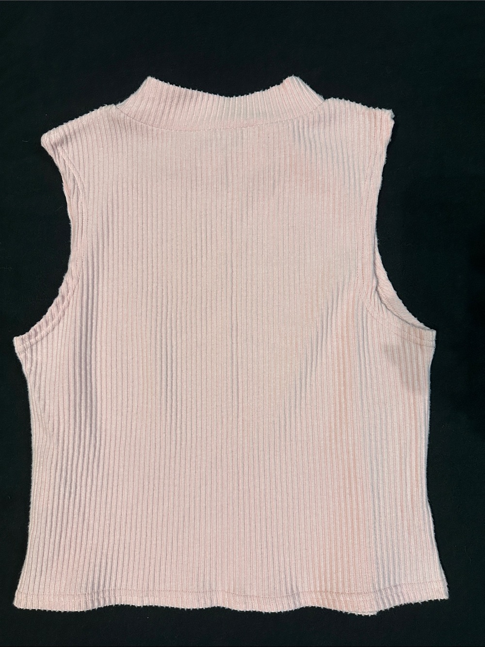 Francesca’s Ribbed Turtle Neck Tank - Picture 4 of 5